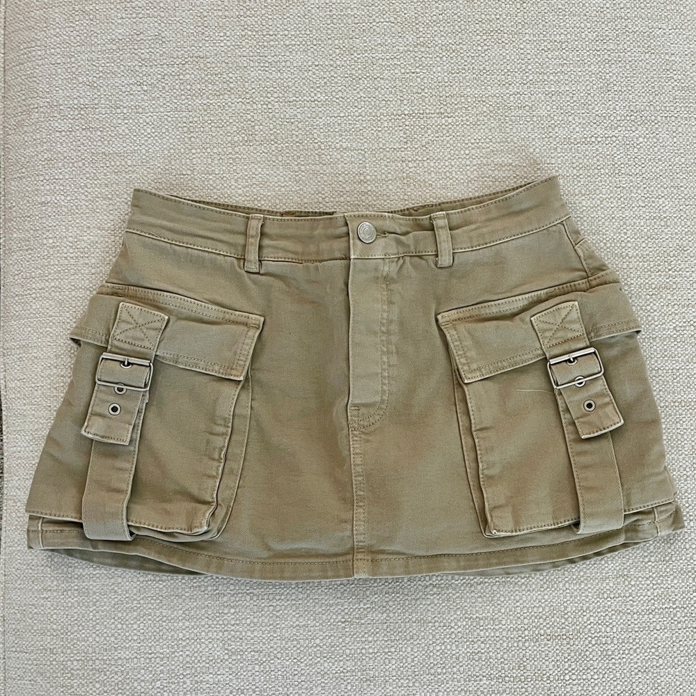 Free People We The Free Denim Cargo Skort